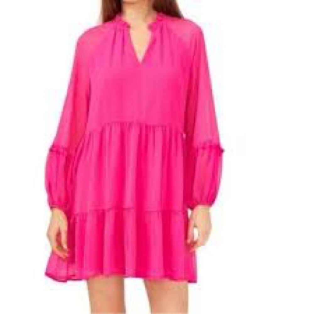 VINCE CAMUTO LIGHTWEIGHT
TIERED DRESS - Picture 11 of 15